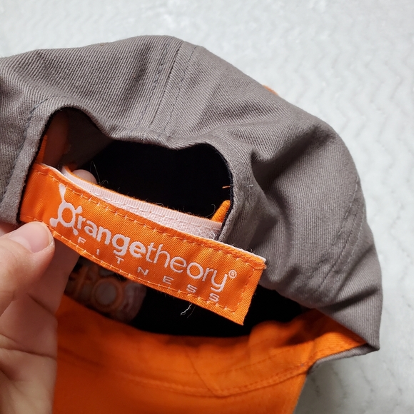 Orange Theory Fitness Strap back Adjustable Baseball Cap Athletic Hat Beat - Picture 4 of 4
